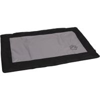 Flamingo Blanket Medel Rectangle Black XL