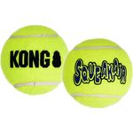 Kong® Toy SqueakAir® Yellow Rubber Tennis ball