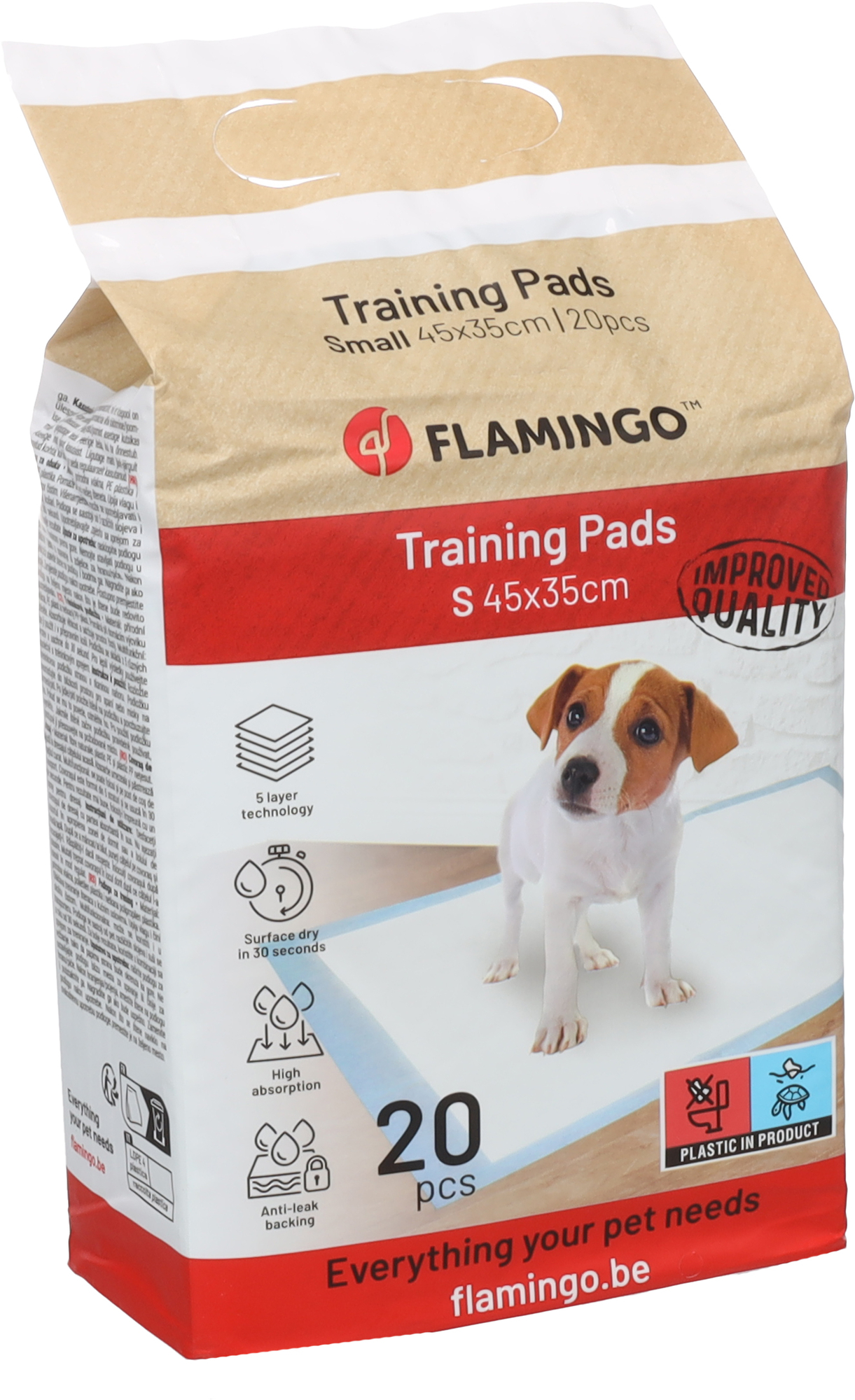 Flamingo Training pad Pady White