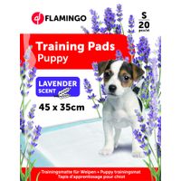 Flamingo Trainingsmat met lavendelgeur Pady Wit