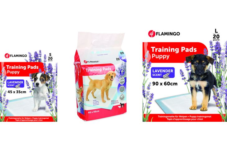 Flamingo Trainingsmat met lavendelgeur Pady Wit