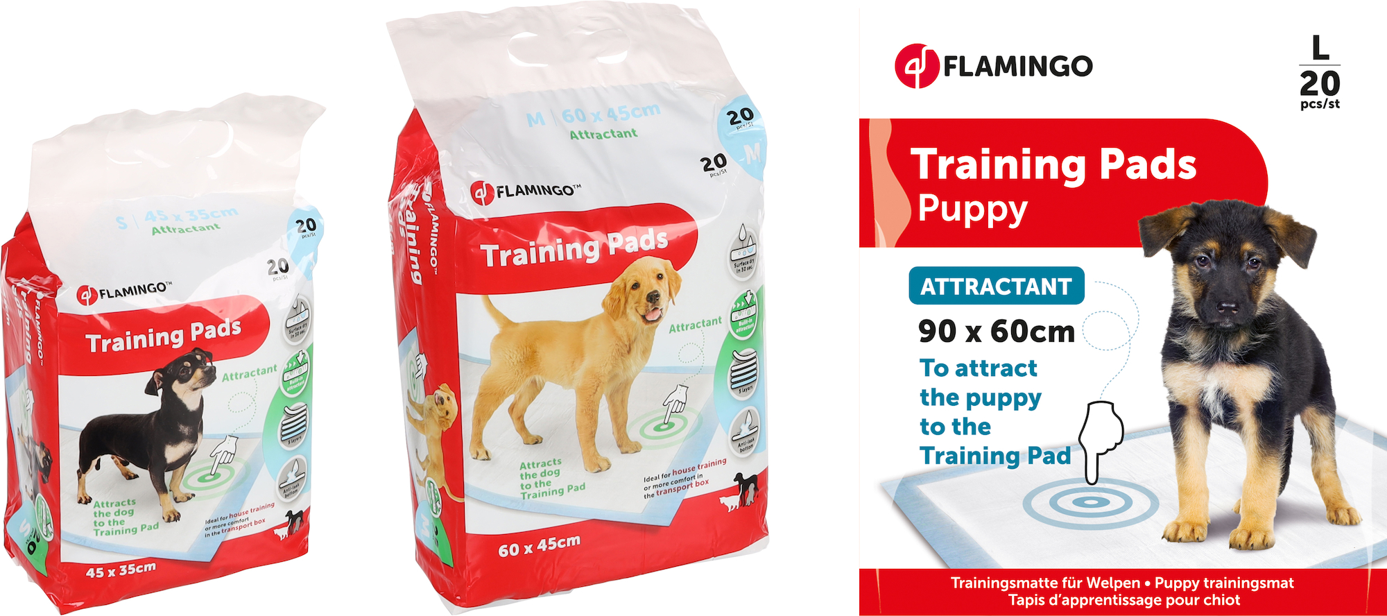 Puppy store pad attractant