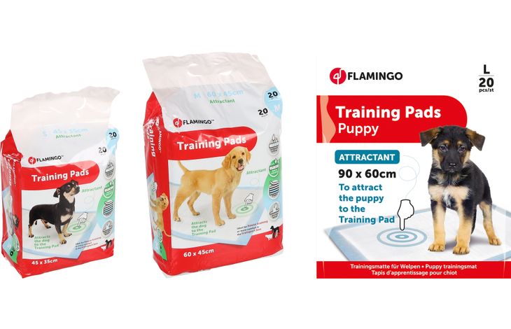 Flamingo Trainingsmat met lokstof Pady Wit