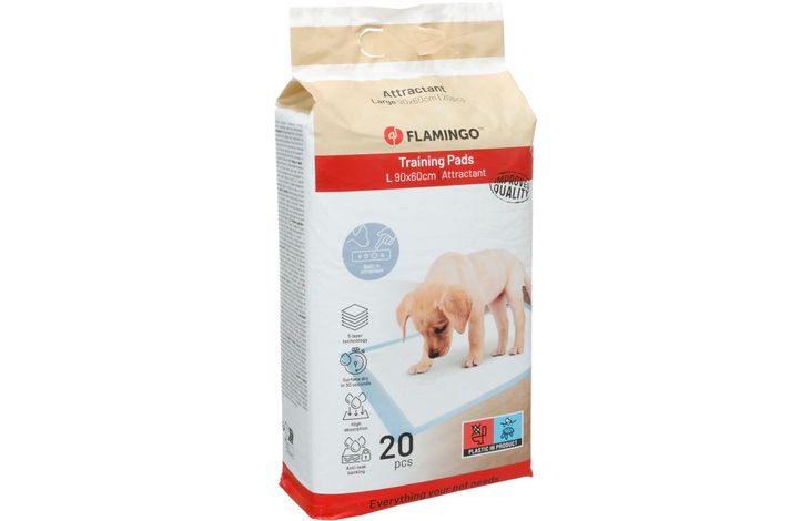Flamingo Trainingsmatte Mit integriertem Lockstoff Pady Weiß