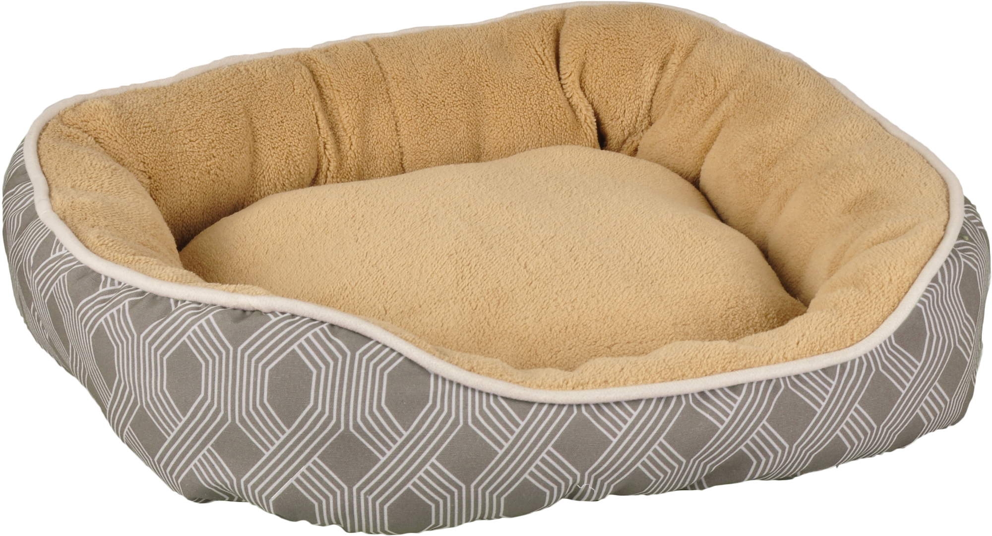 Flamingo Basket Corvara Rectangle Brown