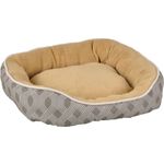 Cesta Corvara Rectángulo Marrón