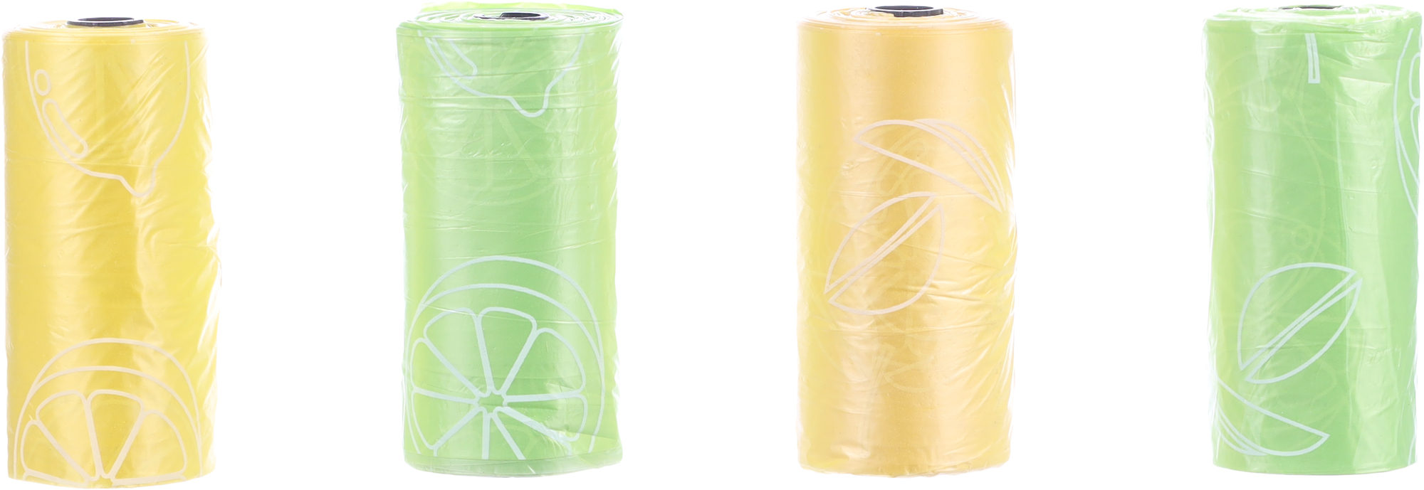 Flamingo Poop bag Basic with lemon scent Aibo Lemon yellow