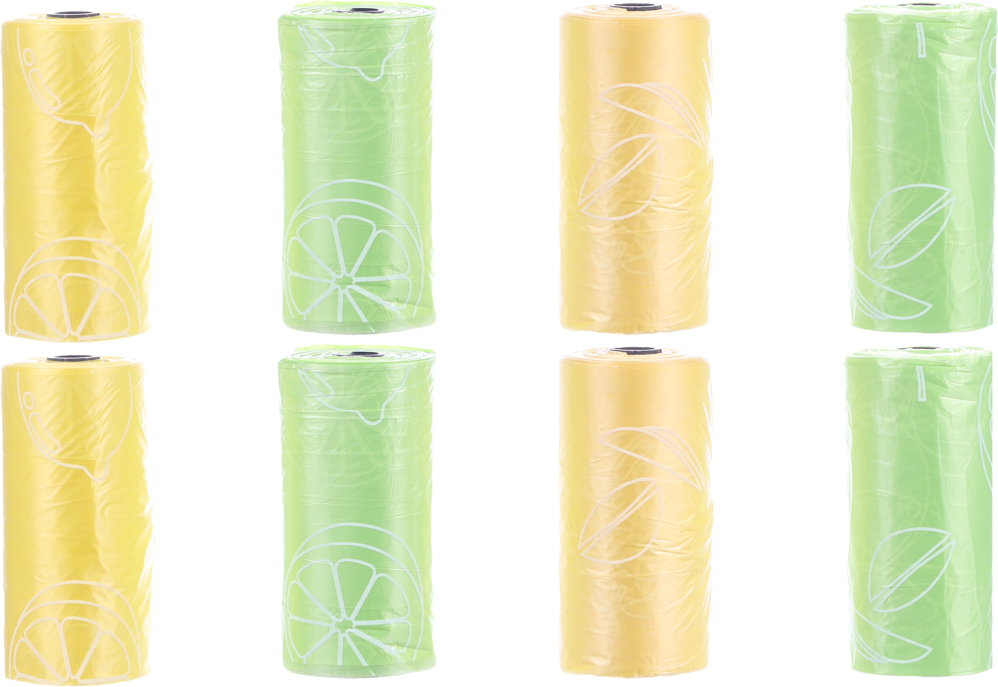 Flamingo Poop bag Basic with lemon scent Aibo Mix