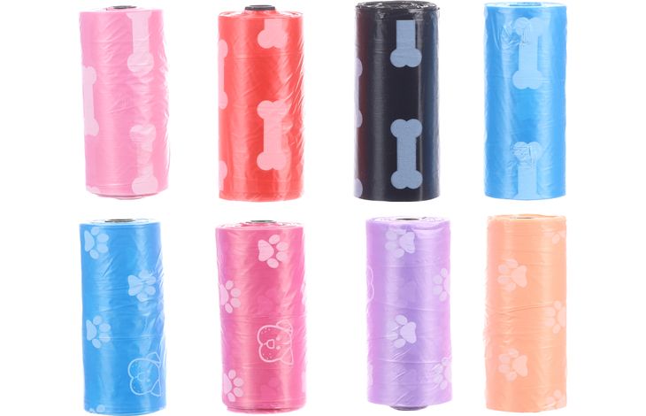 Flamingo Poepzak Basic Bones & Paws Meerdere kleuren