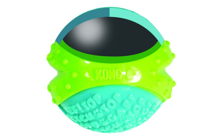 Kong® Kong® Speelgoed Core Strength Blauw Bal