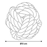 Flamingo Speelgoed Jim Knoopbal Muntgroen