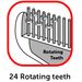 Kam Roterend Middel Comfort
