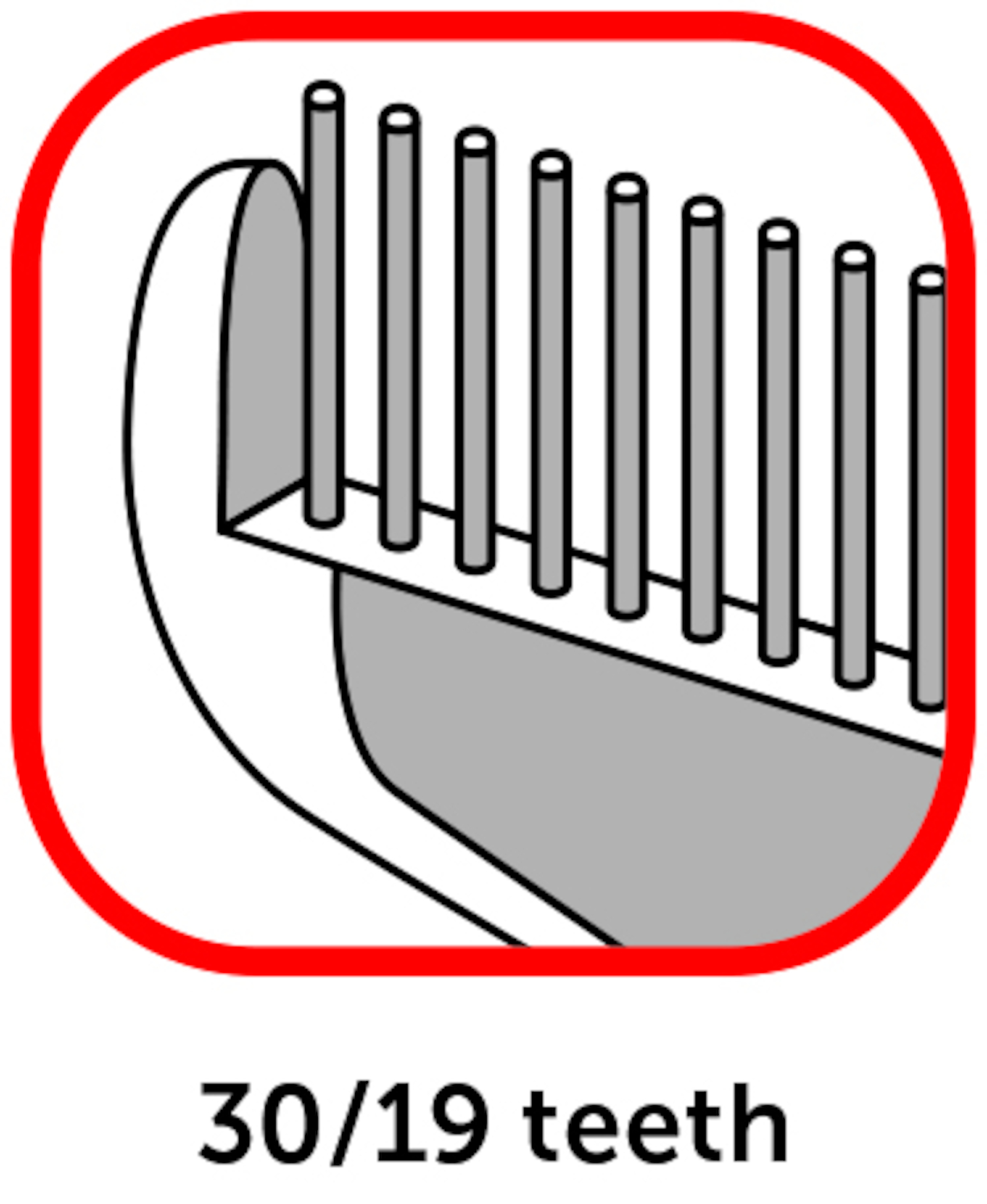Flamingo Comb Double sided Comfort
