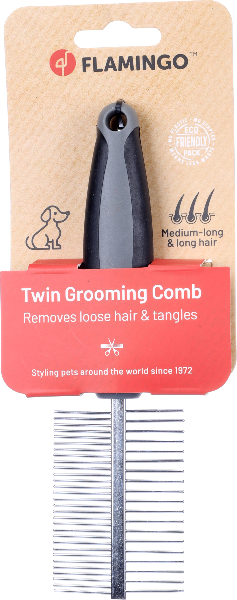 Flamingo Comb Double sided Comfort