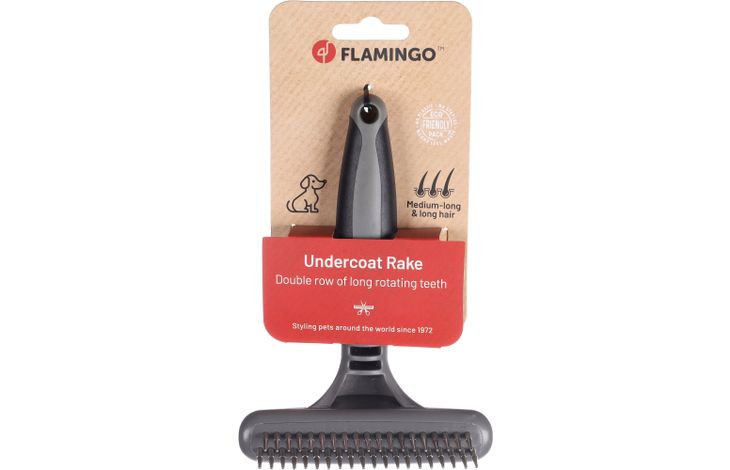 Flamingo Undercoat rake rotating Double Comfort