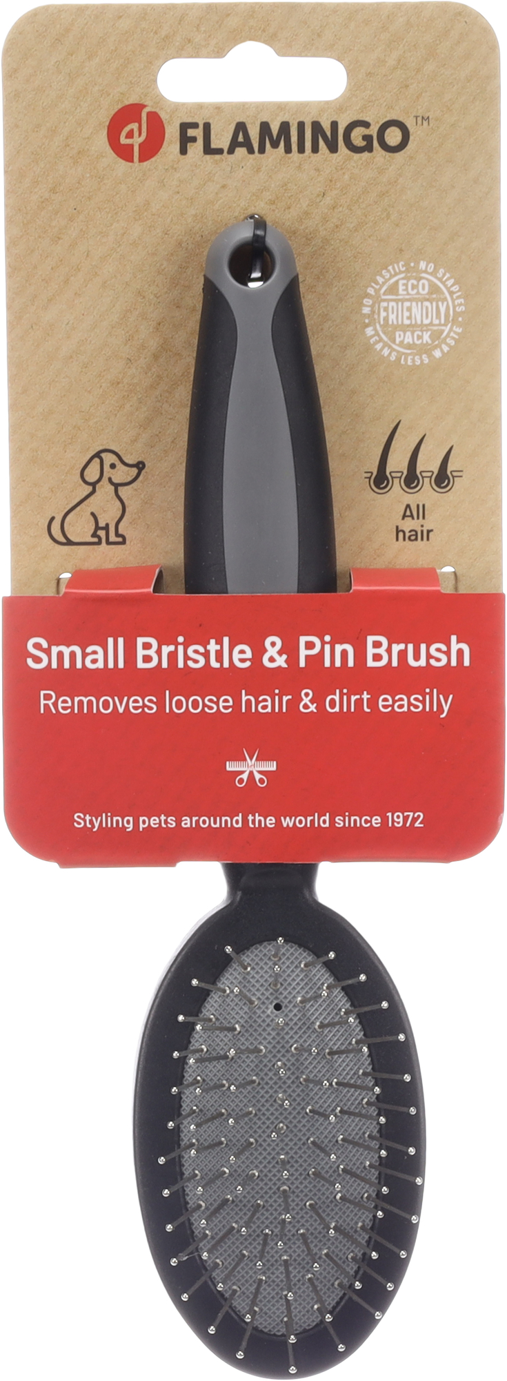 Flamingo Spazzola & Spazzola con punte Comfort