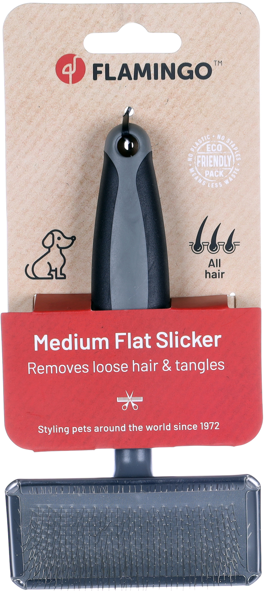 Flamingo Slicker brush Comfort