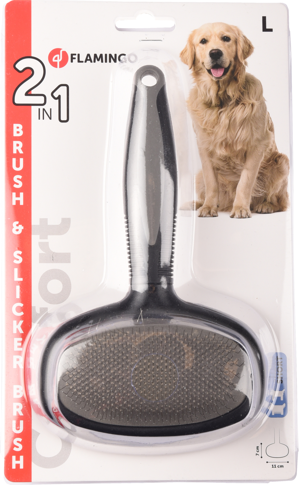 Flamingo Borstel & Universele borstel Comfort