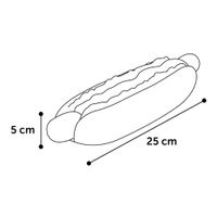 Flamingo Toy Wahib Hot dog Yellow