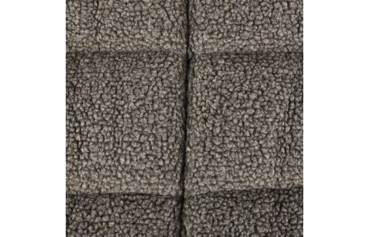 Flamingo Cushion Sherpa Rectangle Brown