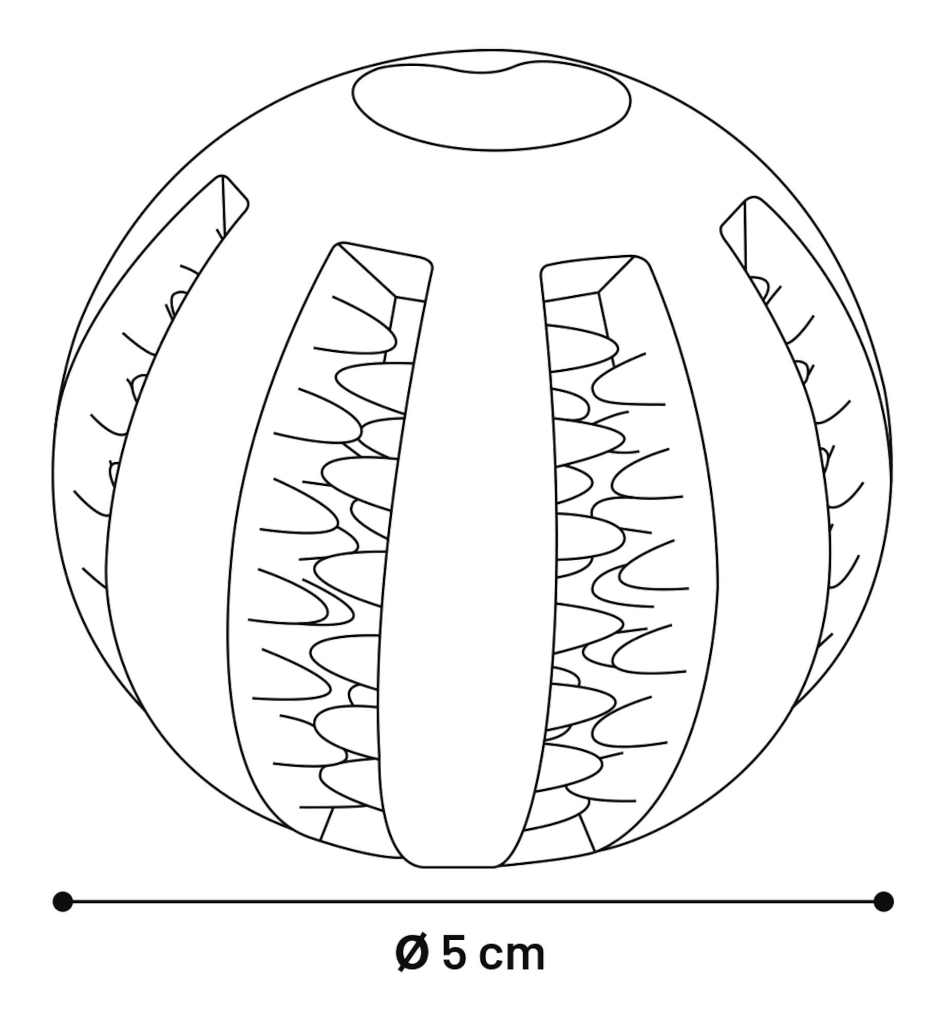 Flamingo Toy Waylen Ball Dental Multiple colours