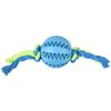 Speelgoed Waylen Bal Dental met touw Meerdere kleuren Bal Blauw, Limoengroen