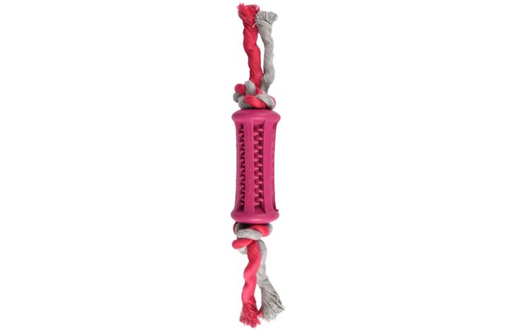 Flamingo Speelgoed Waylen Rol Dental met touw Meerdere kleuren