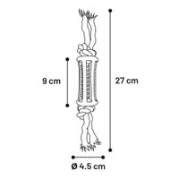 Flamingo Spielzeug Waylen Rolle Dental mit Seil Mehrere Farben