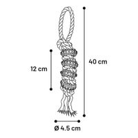 Flamingo Toy Waylen Tug rope disc Dental Multiple colours