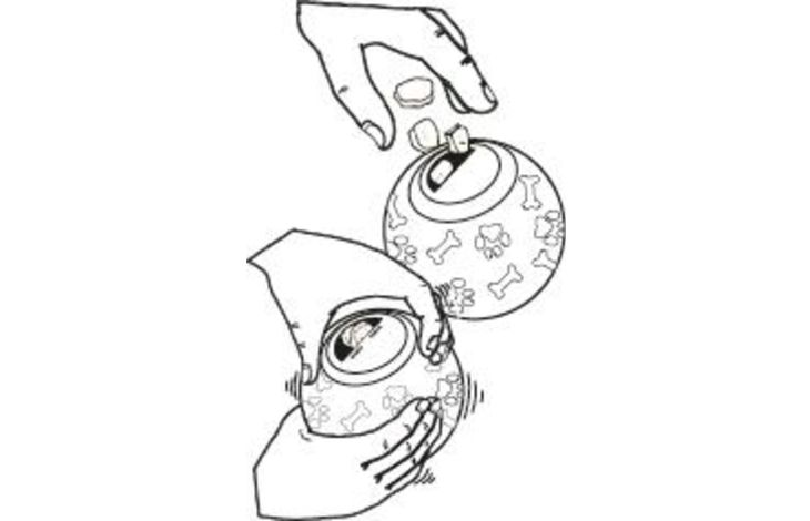 Flamingo Treat ball Tarvos  Multiple colours