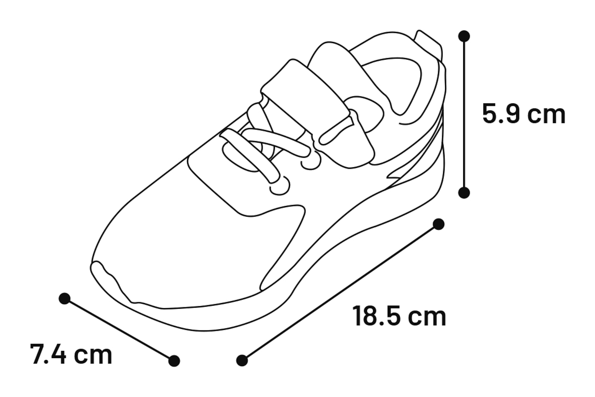 Flamingo Speelgoed Wicher Sportschoen Grijs