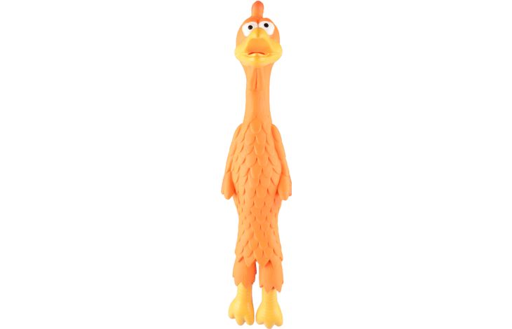Flamingo Spielzeug Huhn Orange Gelb