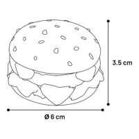 Flamingo Giocattolo Wynona Hamburger & Hot dog & Patatine Colori multipli