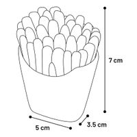 Flamingo Giocattolo Wynona Hamburger & Hot dog & Patatine Colori multipli