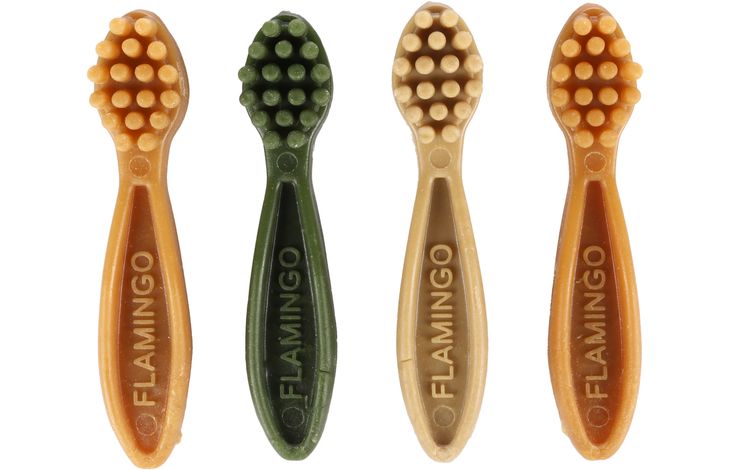 Flamingo Snacks Veggie Toothbrush 