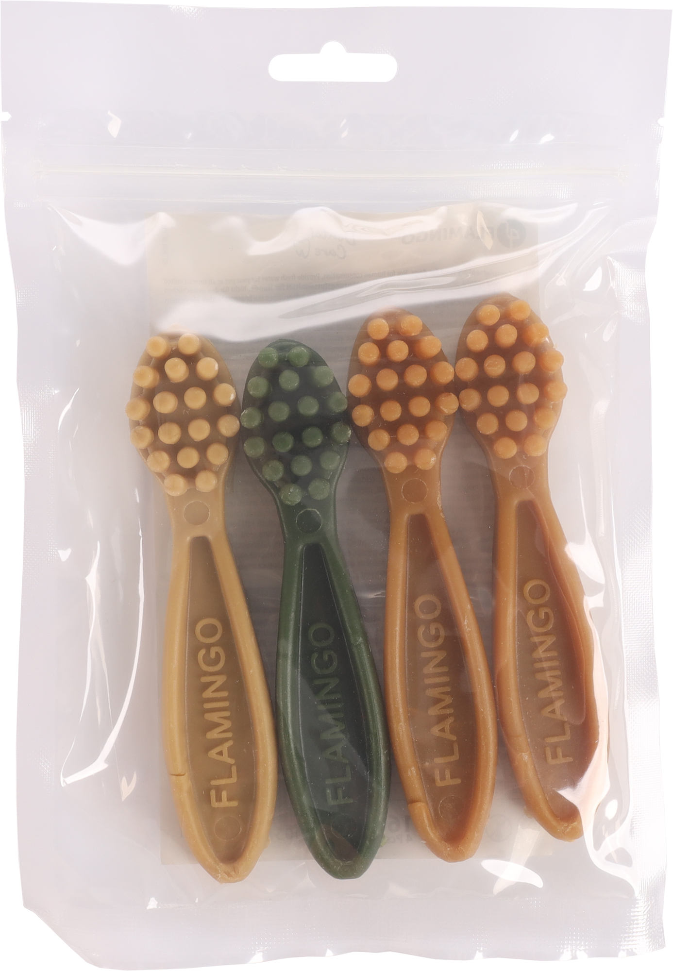 Flamingo Snacks Veggie Toothbrush 