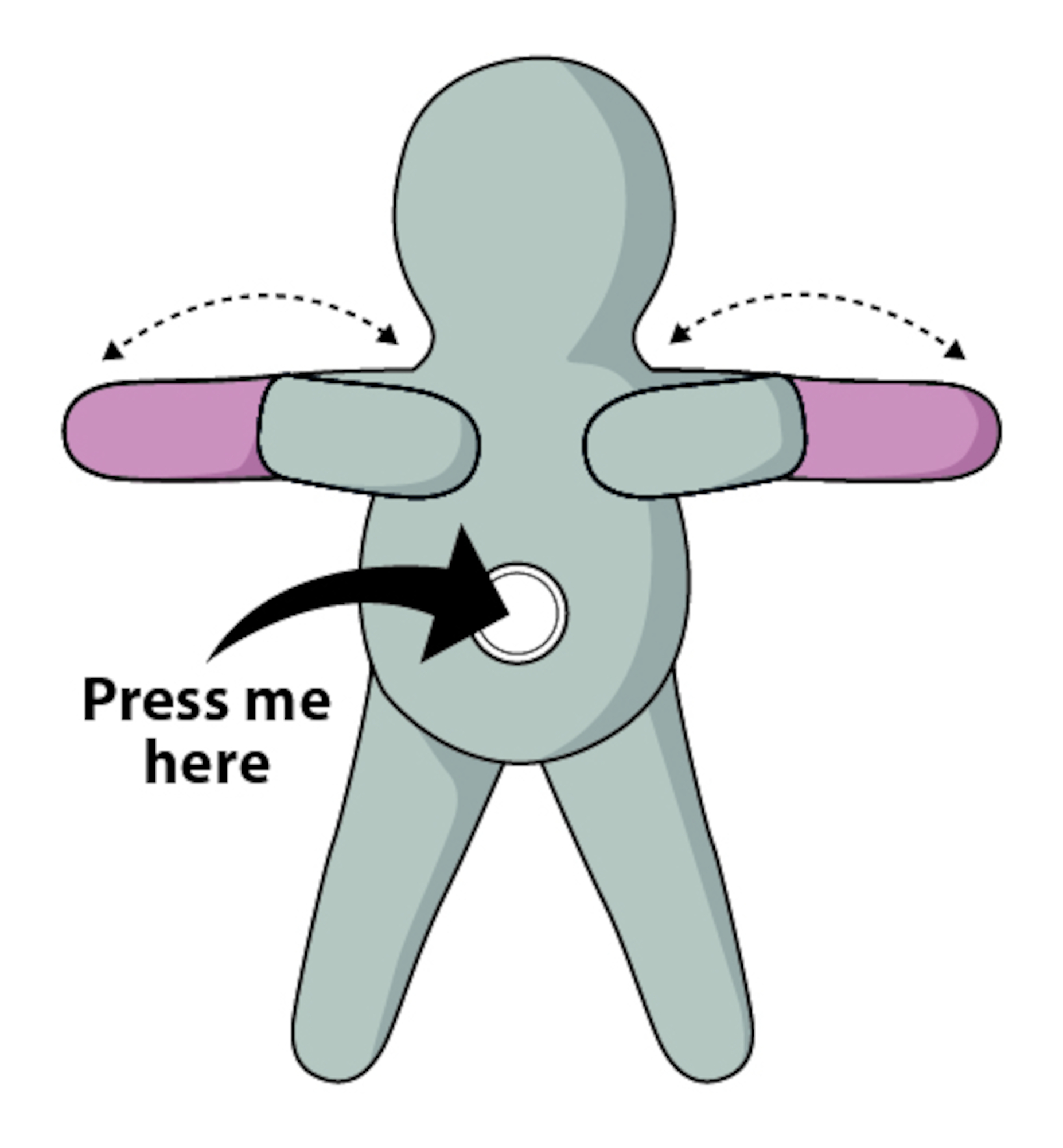 Flamingo Toy Miray Rabbit Grey