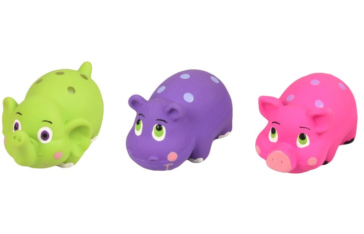 Flamingo Jouet Waiz Éléphant & Hippopotame & Cochon Plusieurs couleurs