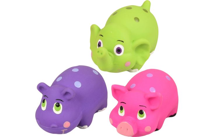 Flamingo Jouet Waiz Éléphant & Hippopotame & Cochon Plusieurs couleurs