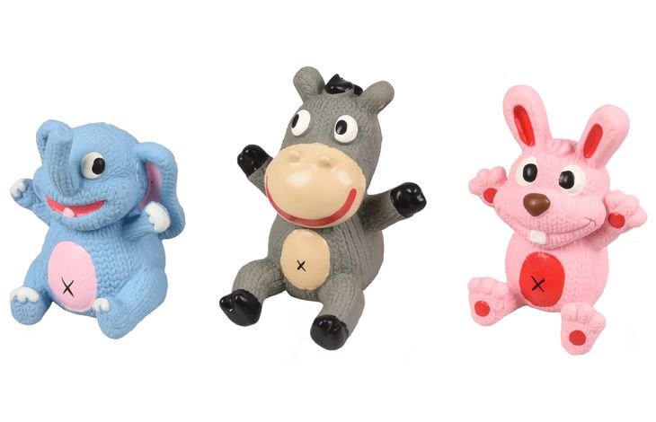 Flamingo Jouet Klappy Éléphant & Âne & Lapin Plusieurs couleurs