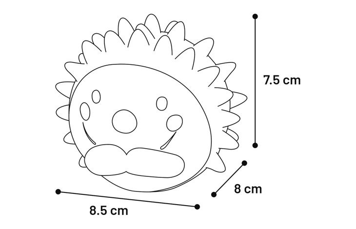 Flamingo Jouet Wiljan Hérisson Plusieurs couleurs