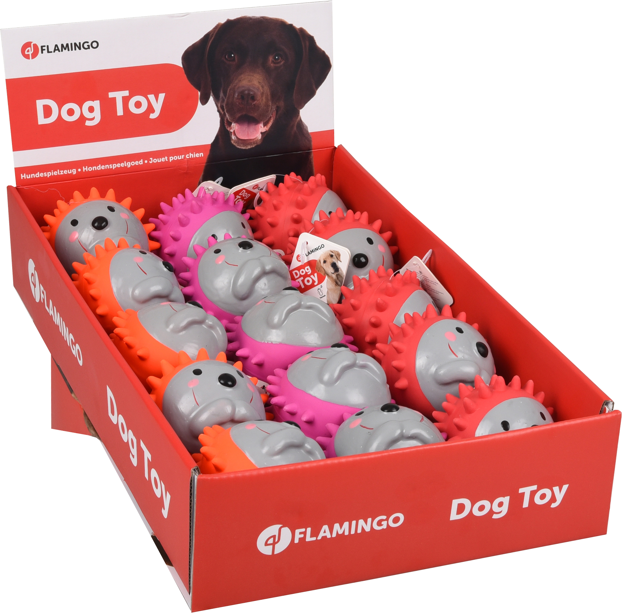 Flamingo Jouet Wiljan Hérisson Plusieurs couleurs