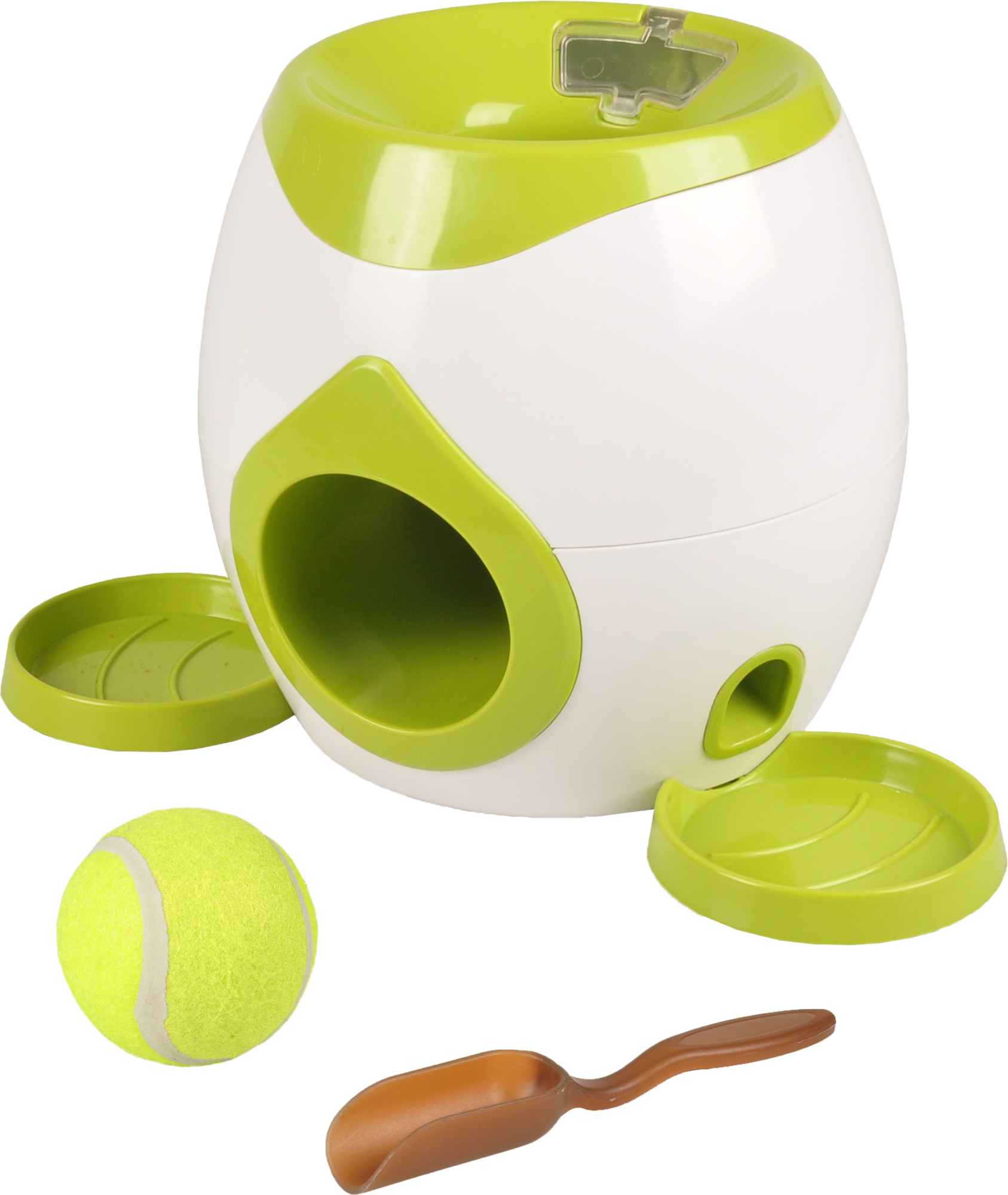 Toy Wilson White & Lime green | 517922 | Flamingo Pet Products