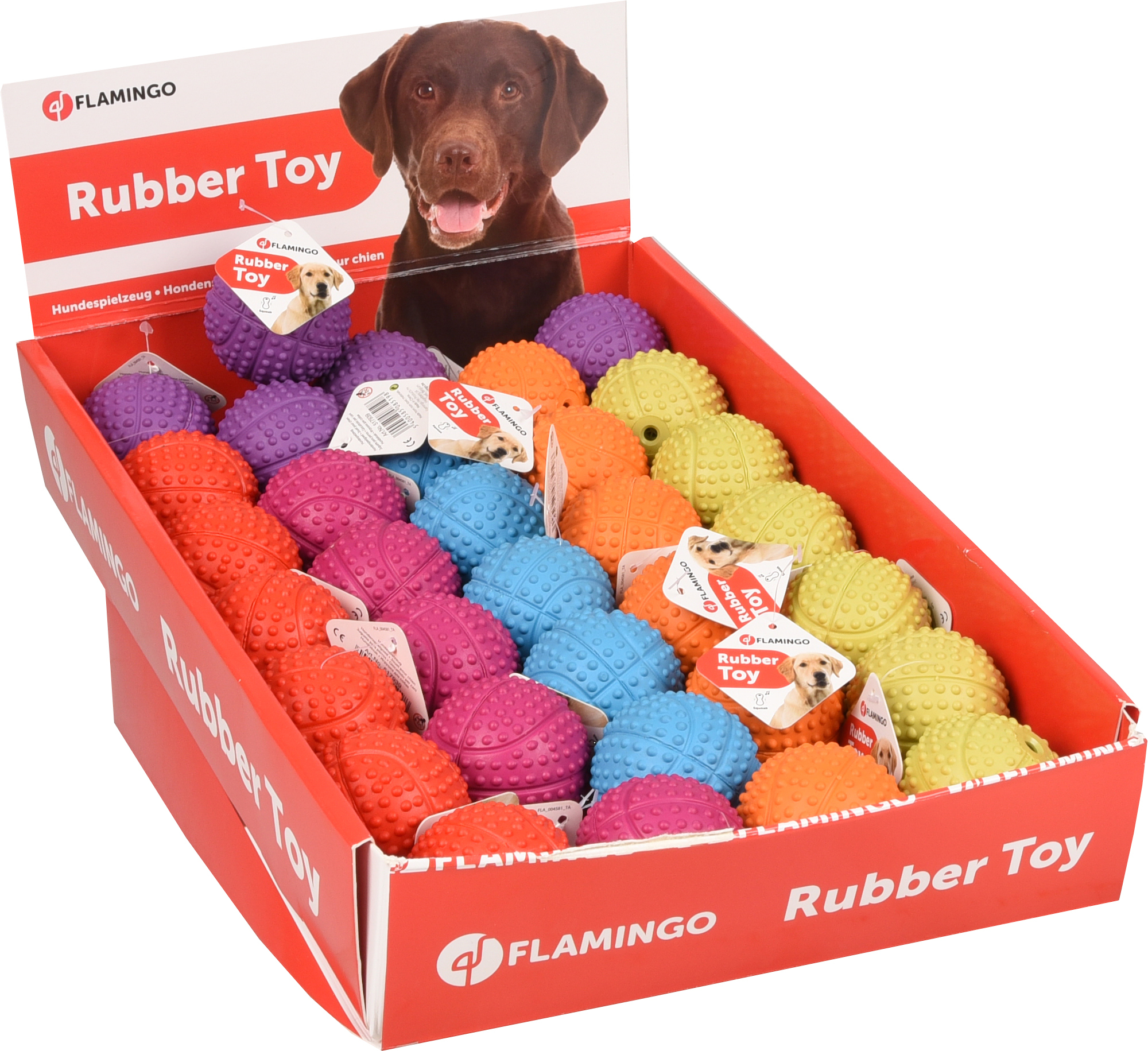 Flamingo Toy Rula Basketball Multiple colours