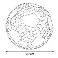 Flamingo Toy Rula Football Multiple colours