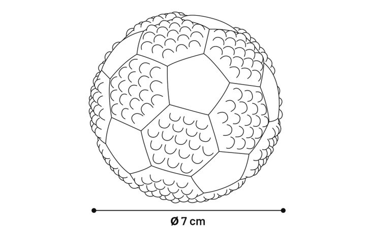 Flamingo Toy Rula Football Multiple colours