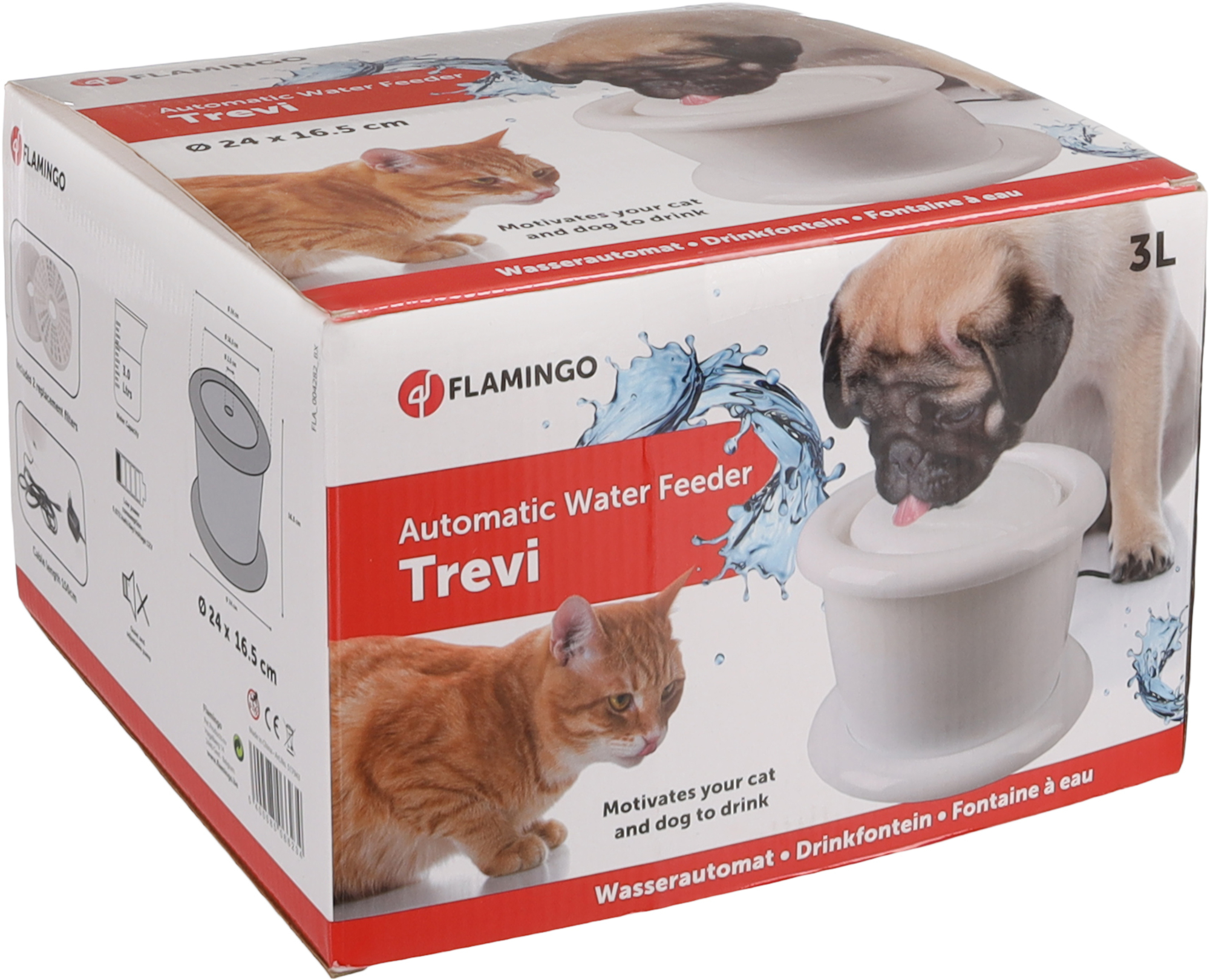 Trevi pet hot sale water fountain