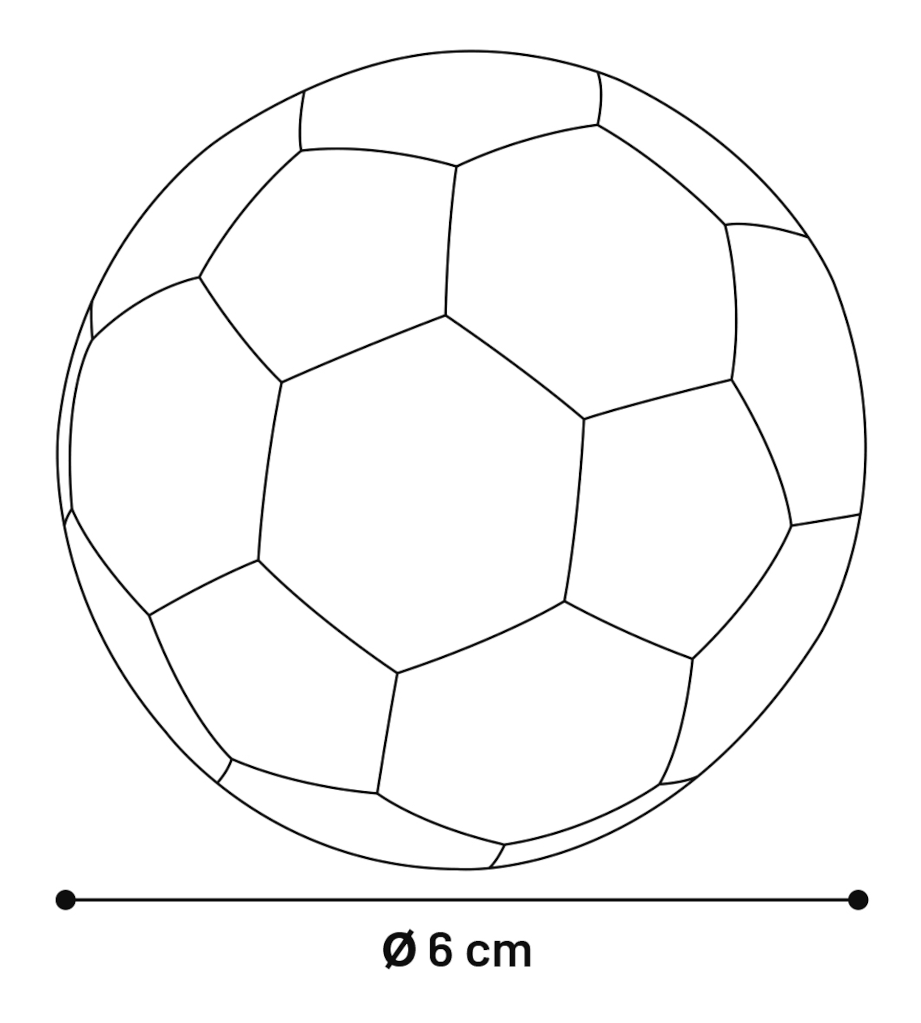 Flamingo Toy Wendela Football Multiple colours