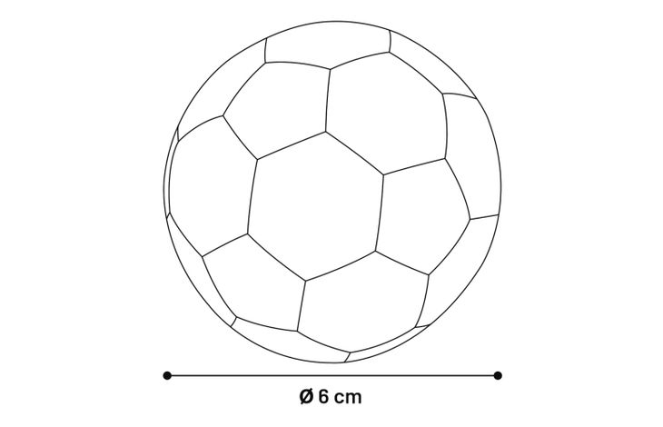 Flamingo Toy Wendela Football Multiple colours