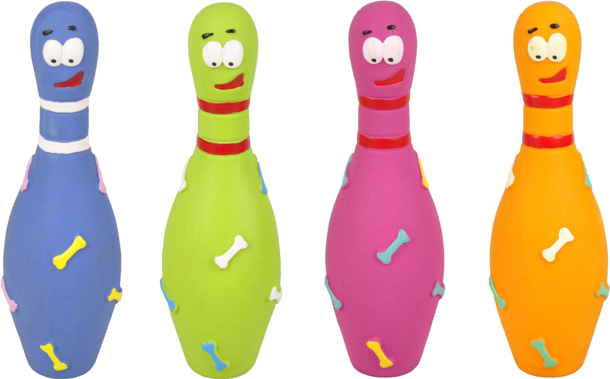 Flamingo Spielzeug Wojtek Bowling-Pin Mehrere Farben